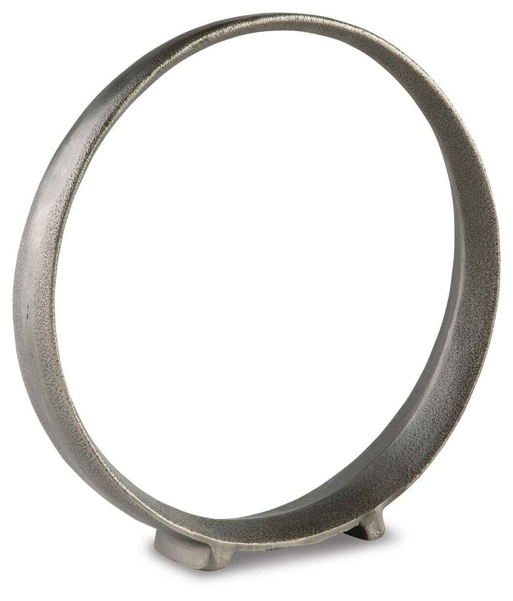 Ryandale Antique Pewter Finish Sculpture by Ashley at Eve Furniture