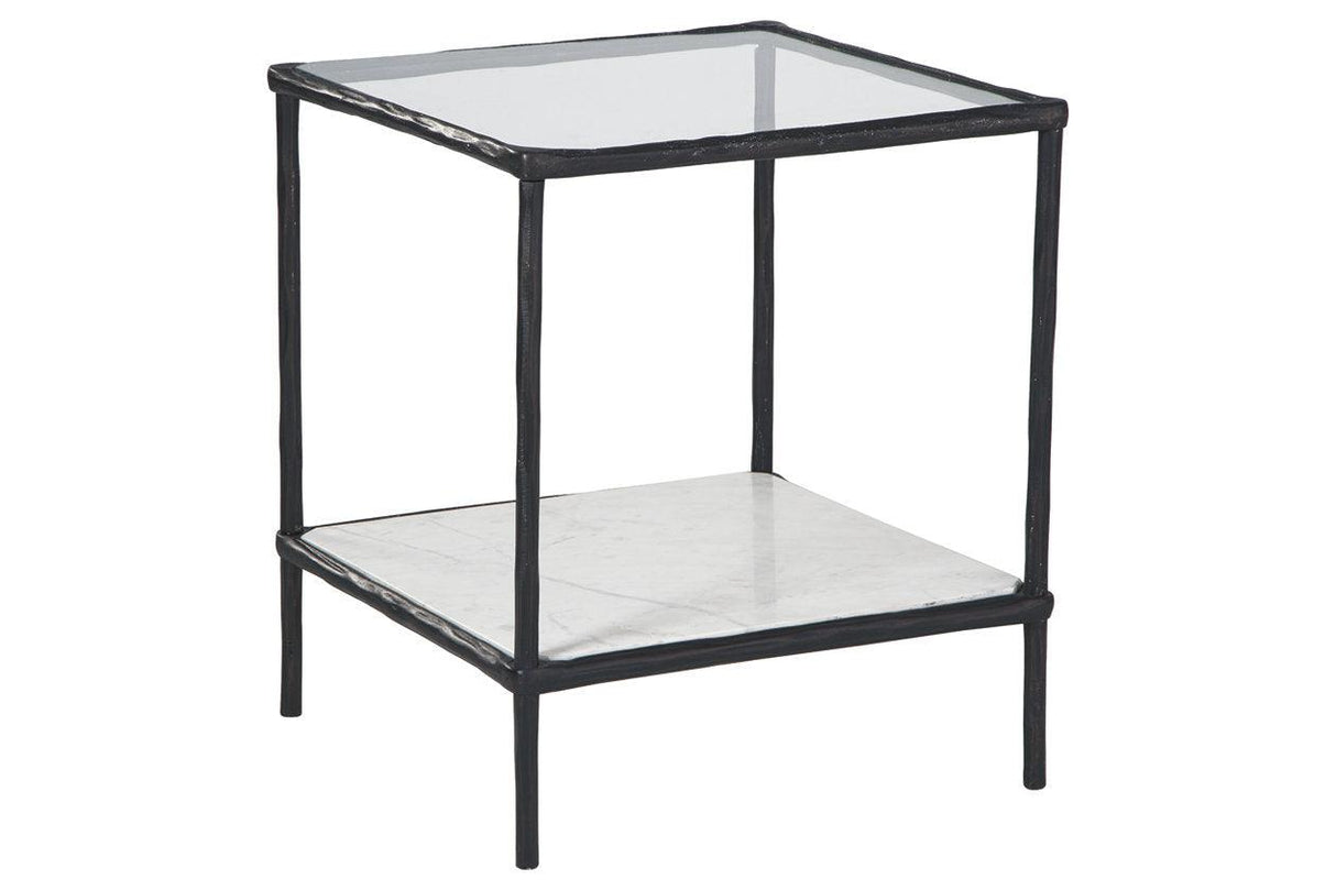 Ryandale Antique Black Accent Table by Ashley at Eve Furniture