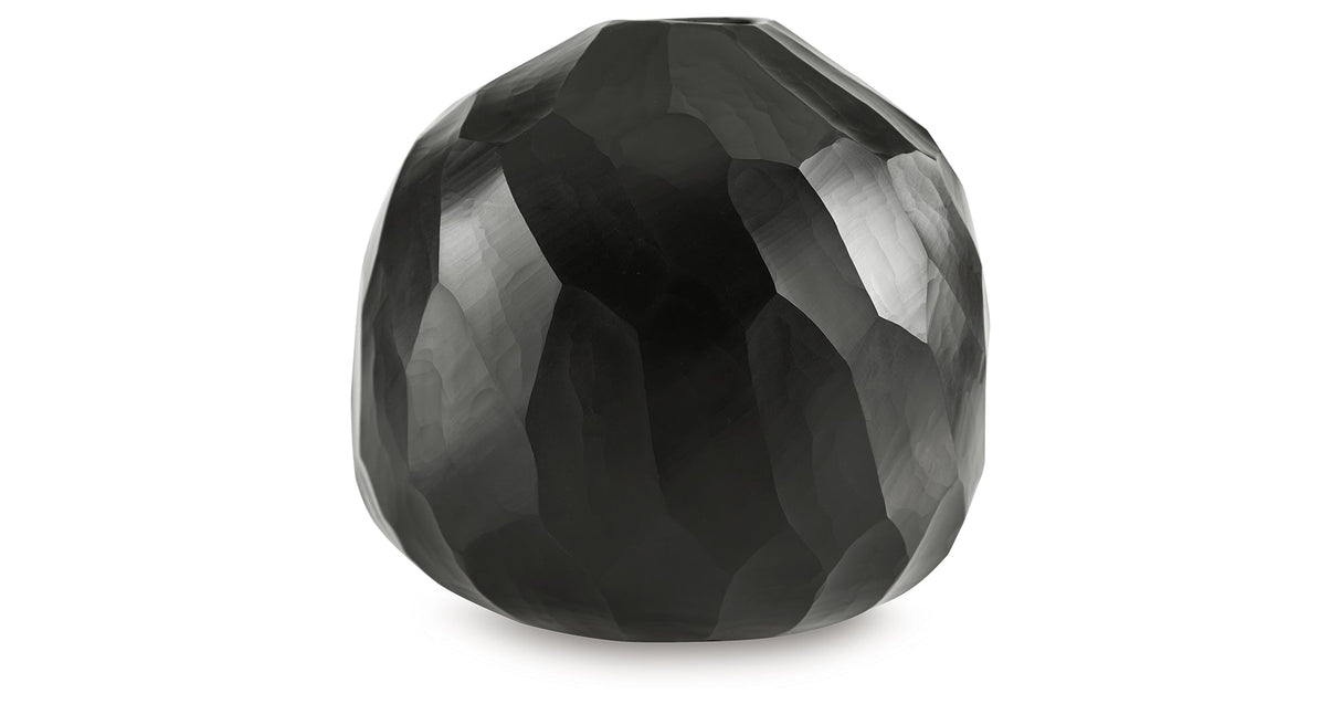 Ryanford Black Vase by ASHLEY FURNITURE at Eve Furniture