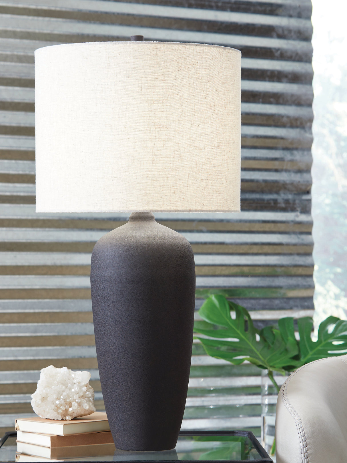 Ryenburg Black Table Lamp by ASHLEY FURNITURE at Eve Furniture