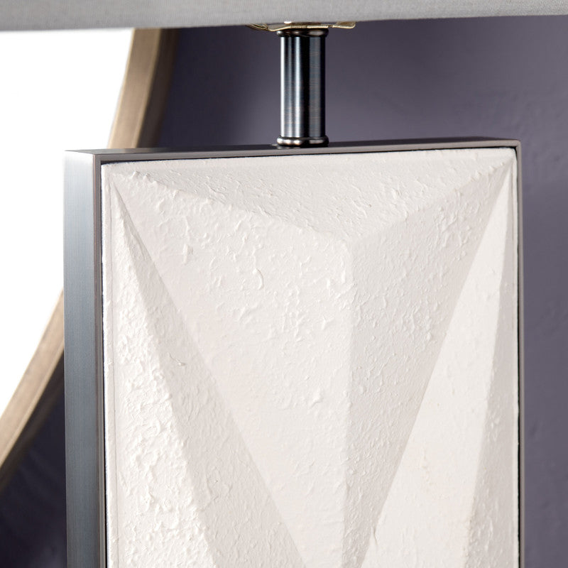 Rylan White Table Lamp (Set of 2) by Crestview at Eve Furniture