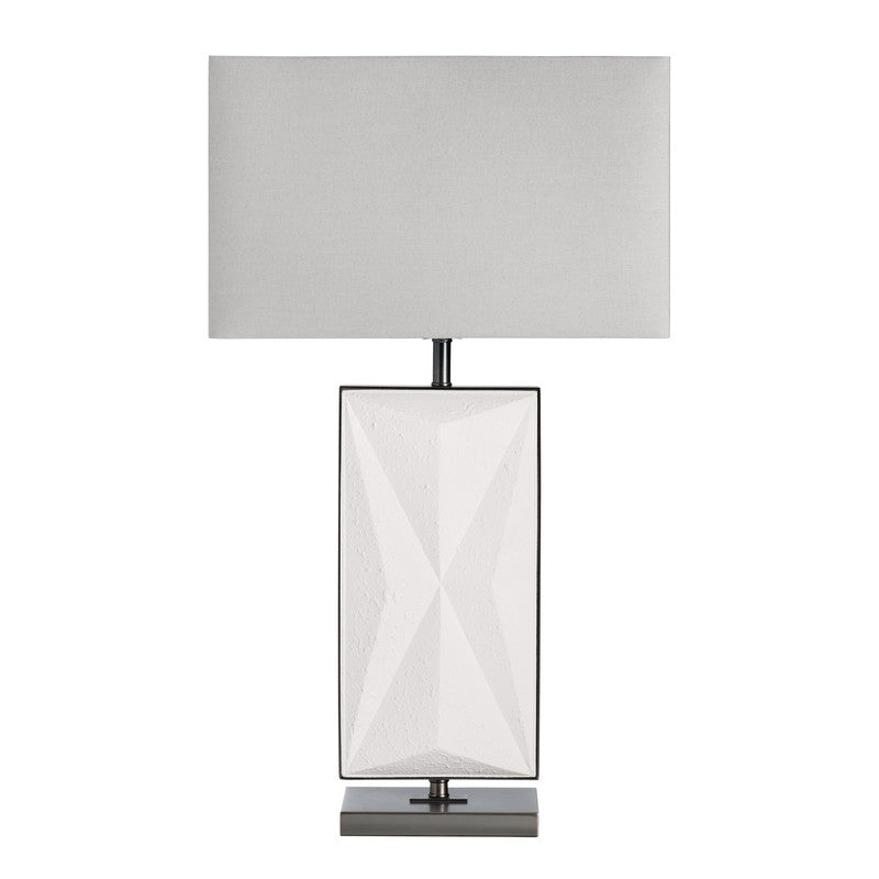 Rylan White Table Lamp (Set of 2) by Crestview at Eve Furniture