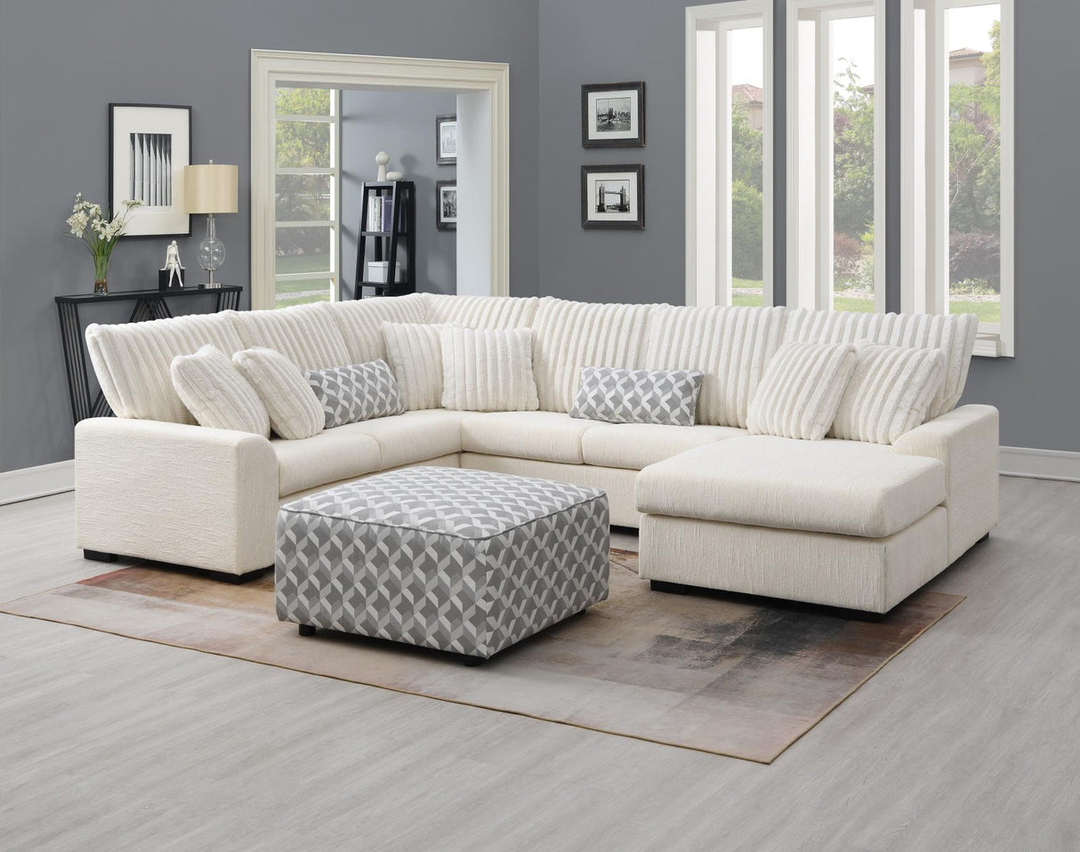 S1801 Brady Sectional 4pcs (Beige)