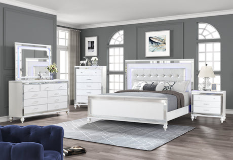 Blanca White Queen Bedroom Set