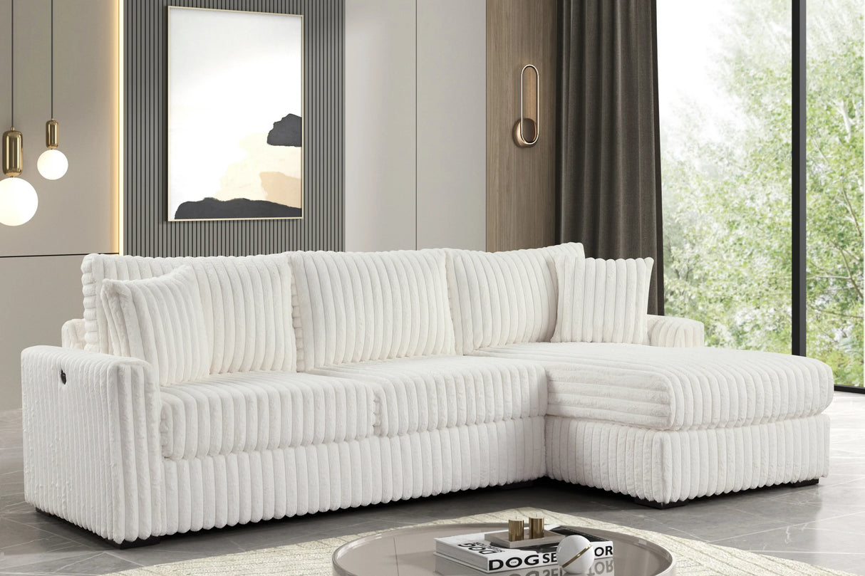 Sol Beige Reversible Sectional