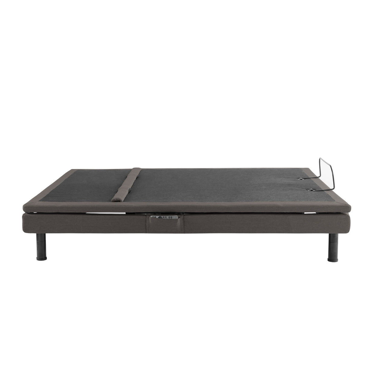 S755 Charcoal Queen Adjustable Base by Malouf at Eve Furniture