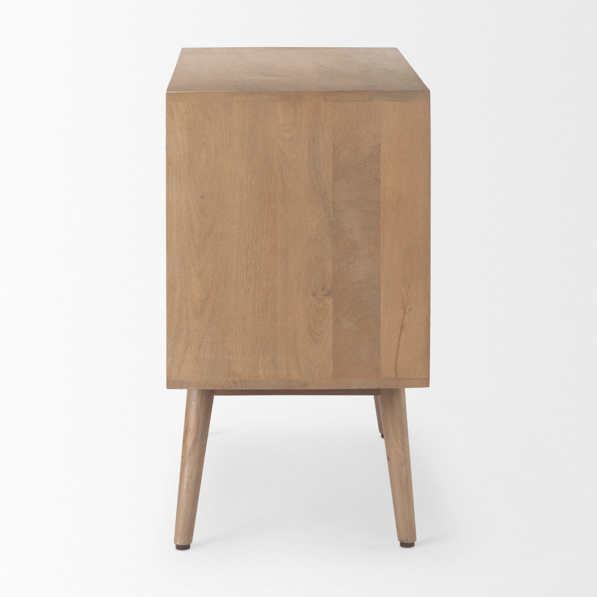 Sable 37.0L x 17.0W x 30.5H Light Brown Wood Accent Cabinet by Mercana at Eve Furniture