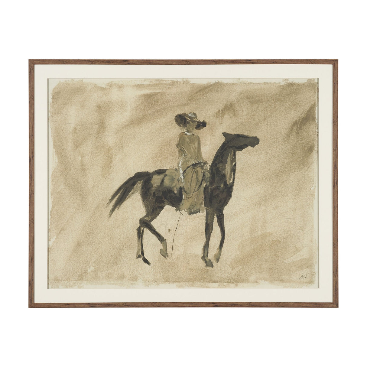 Sablette by Mercana Studio Textured Framed Artwork Matted under Glass by Mercana at Eve Furniture