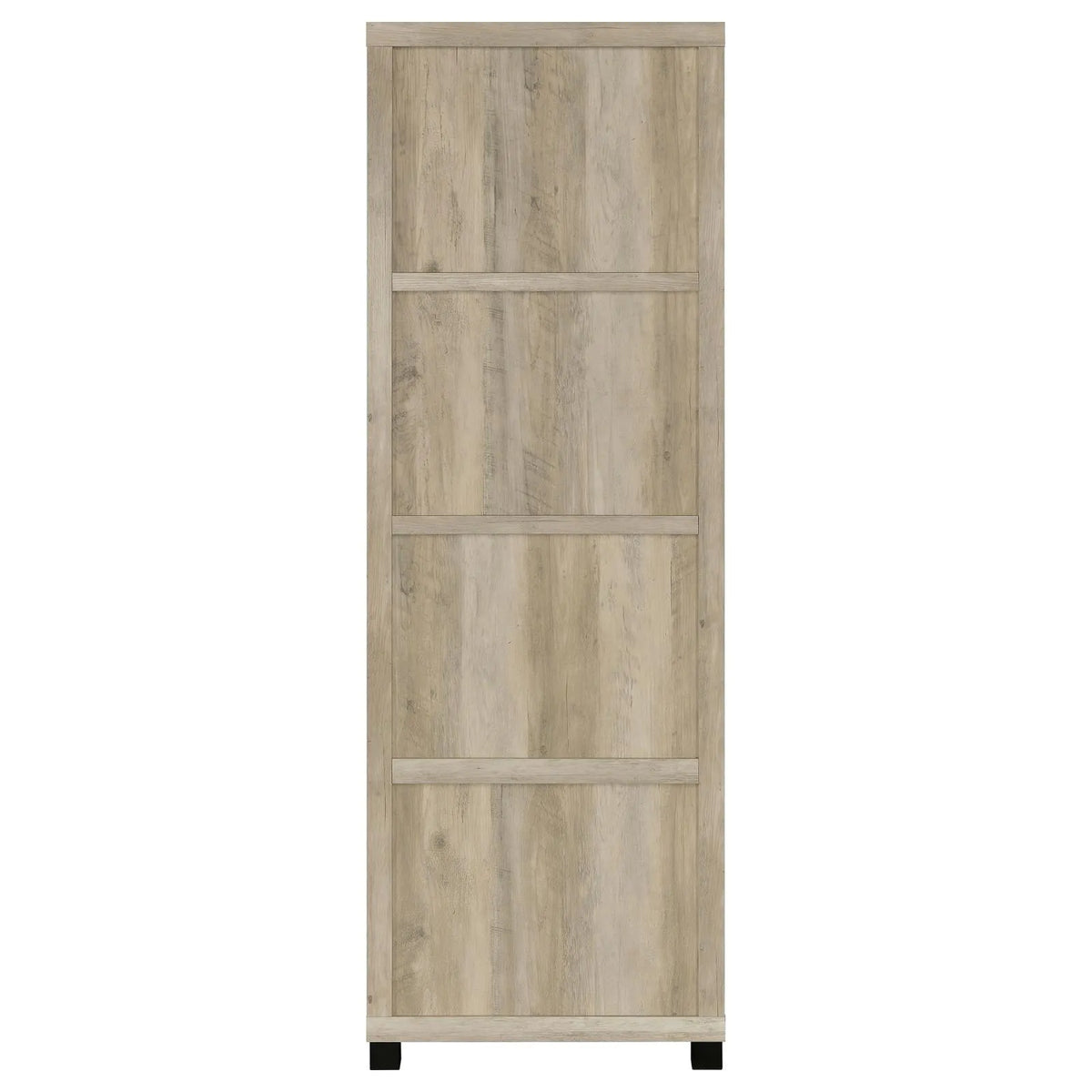 Sachin Antique Pine 3-shelf Media Tower With Storage Cabinet by Coaster at Eve Furniture
