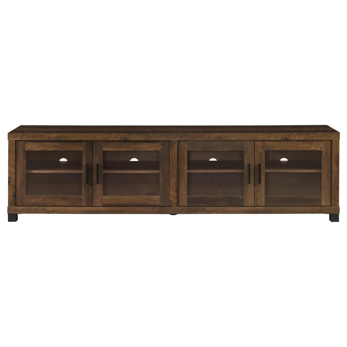 Sachin Dark Pine 3-piece Entertainment Center With 79" TV Stand by Coaster at Eve Furniture