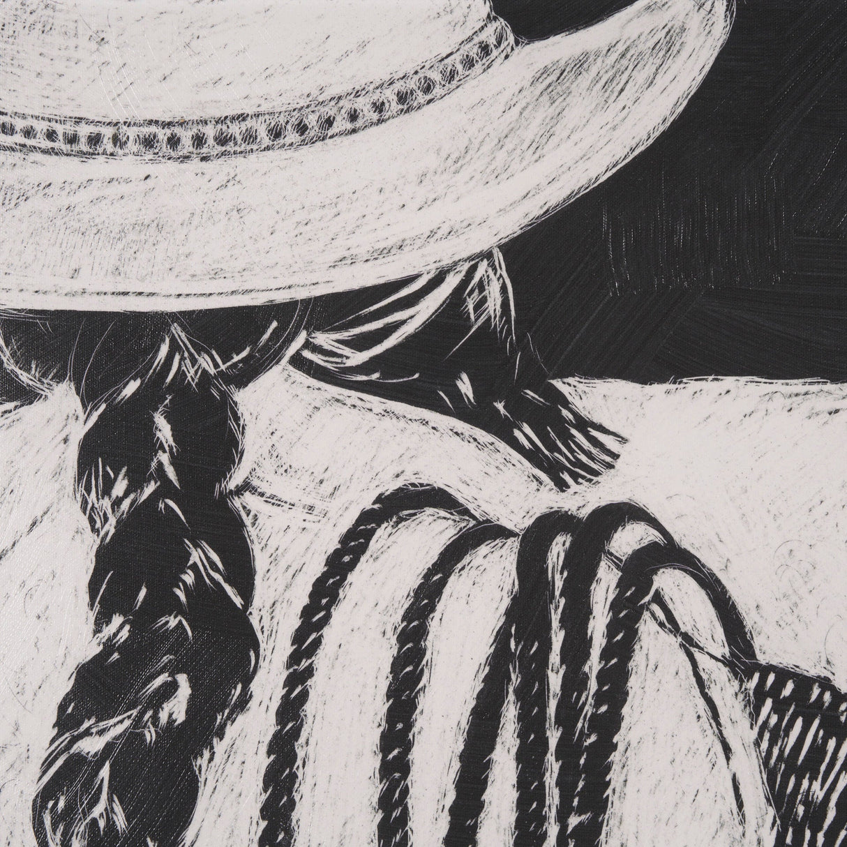 Saddled Up III by Mercana Studio a Hand Embellished Framed Art Print by Mercana at Eve Furniture