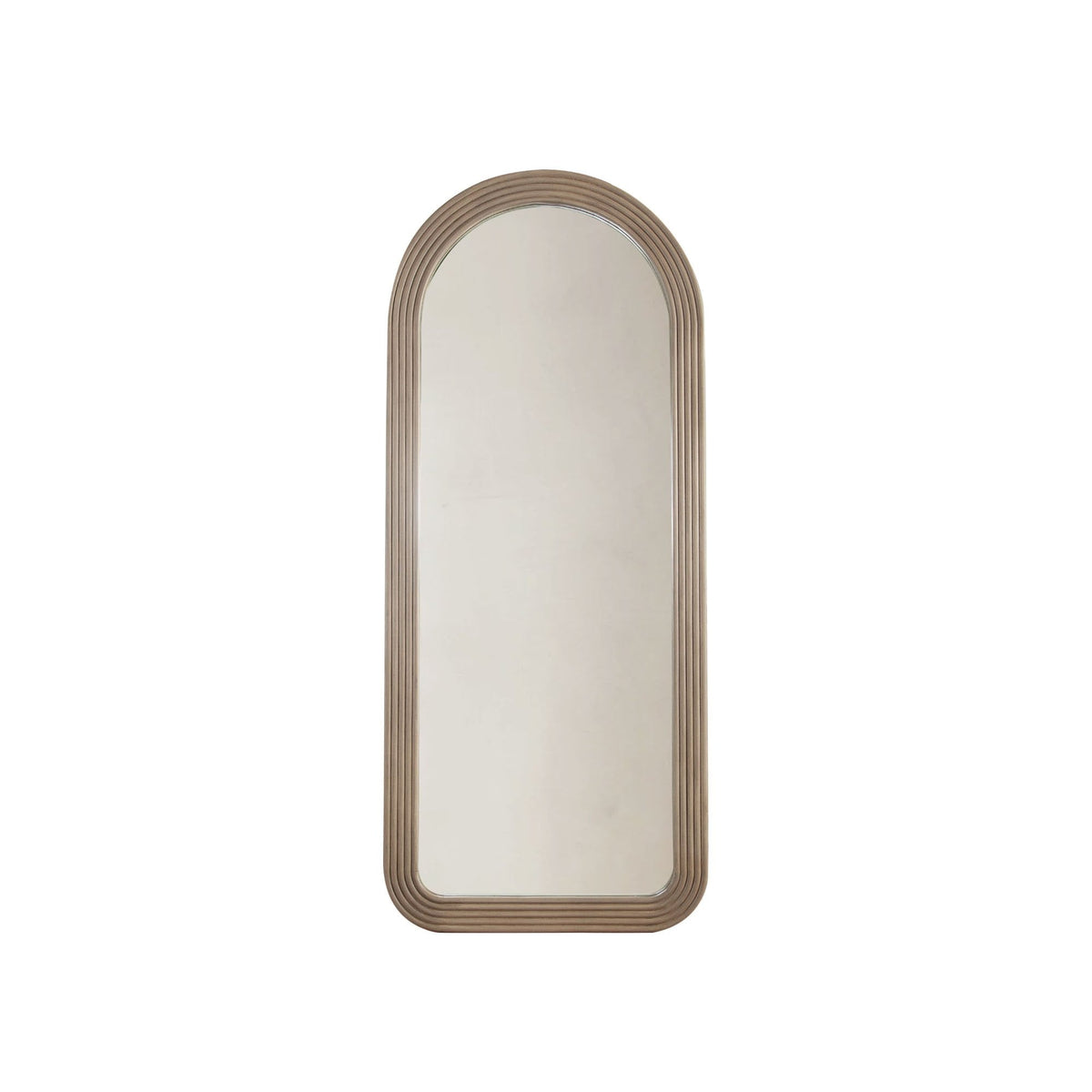 Sadie Ash Wood Floor Mirror by Diamond Sofa at Eve Furniture