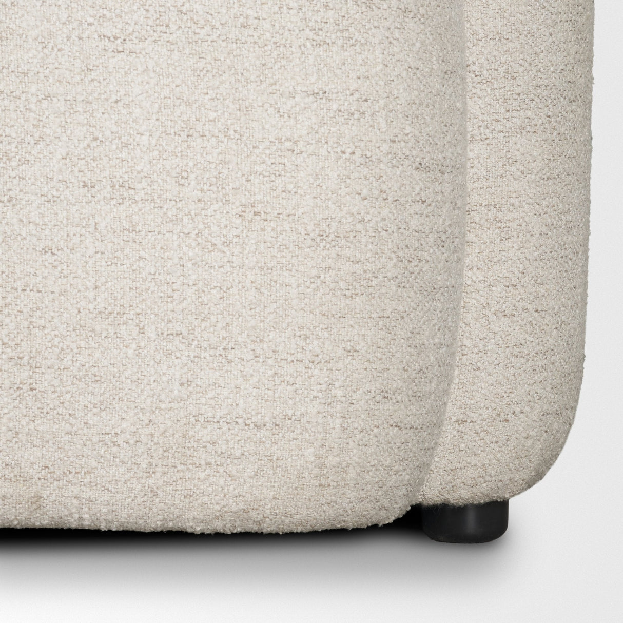 Saga Cream Fabric 3 Seater Sofa by Mercana at Eve Furniture