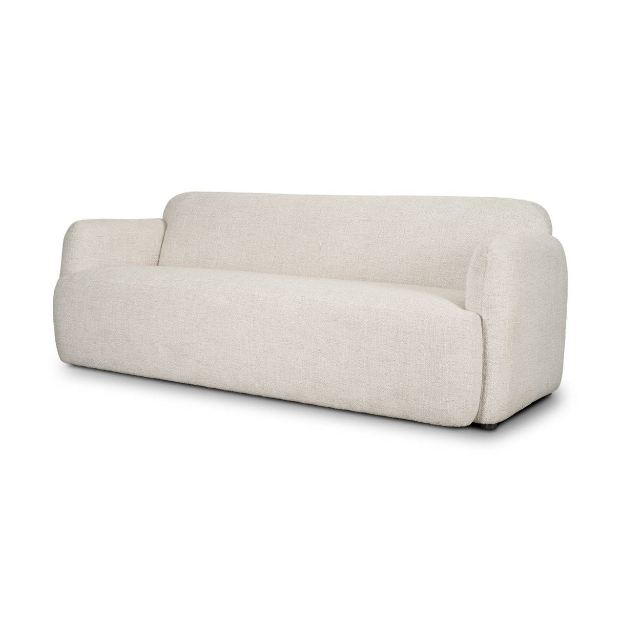 Saga Cream Fabric 3 Seater Sofa by Mercana at Eve Furniture