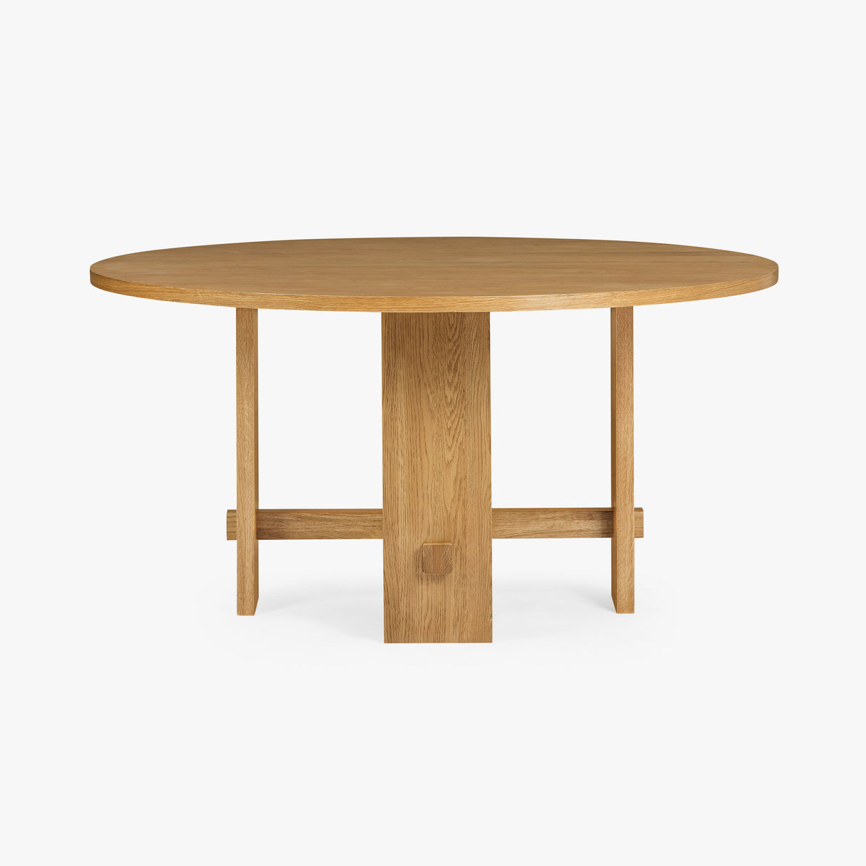 Saguaro Round Oak Dining Table by Co.House Designs at Eve Furniture
