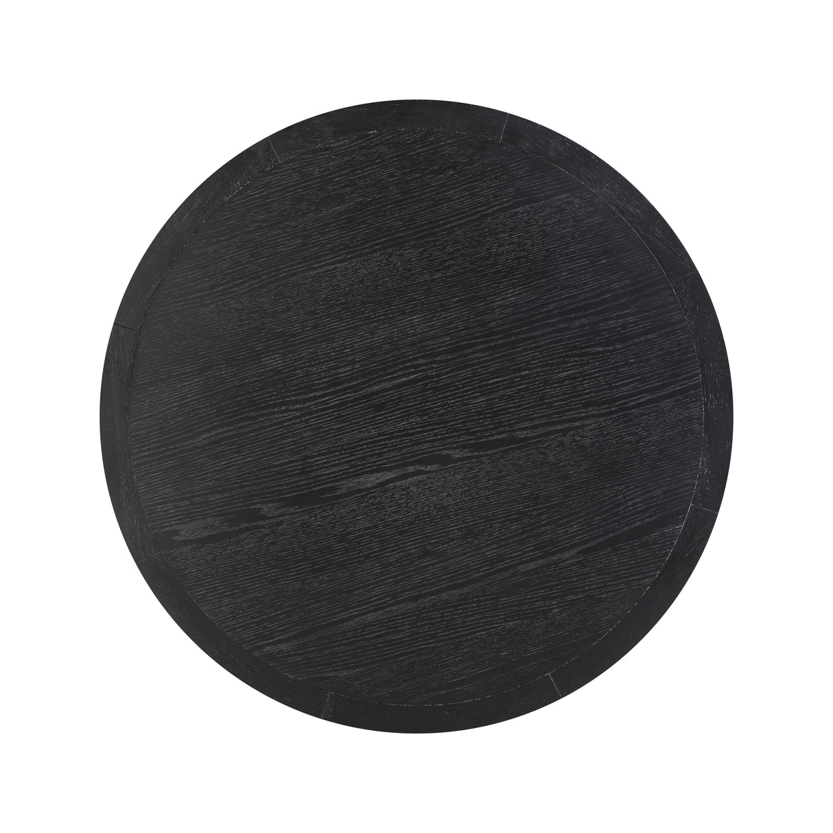 Sahara Black Oak 41" Round Dining Table by TOV Furniture at Eve Furniture