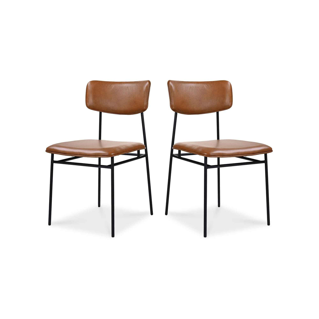 Sailor Brown Dining Chair (Set of 2) by Moe's Home at Eve Furniture