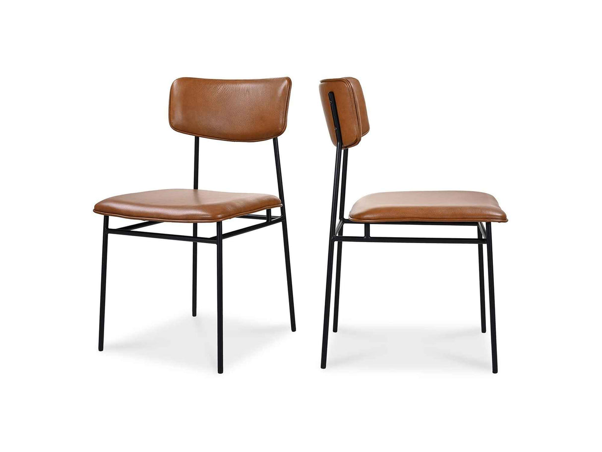 Sailor Brown Dining Chair (Set of 2) by Moe's Home at Eve Furniture