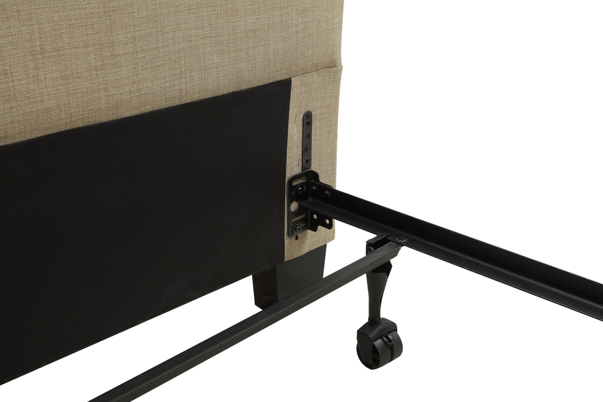 Saint Pierre Upholstered Headboard in Toast Linen by Modus Furniture at Eve Furniture