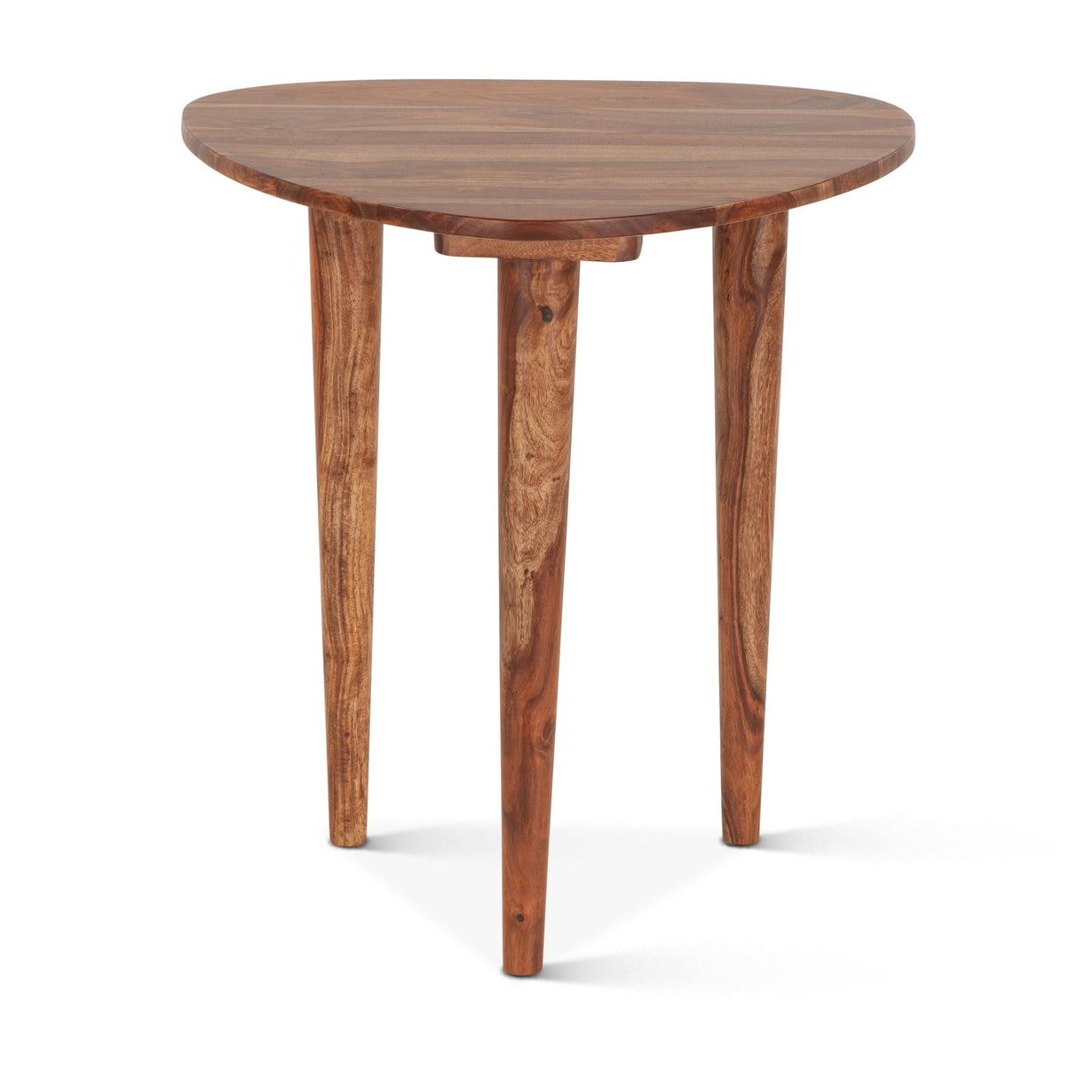 Salem 23" Side Table in Natural Sheesham Wood by Home Trends & Design at Eve Furniture