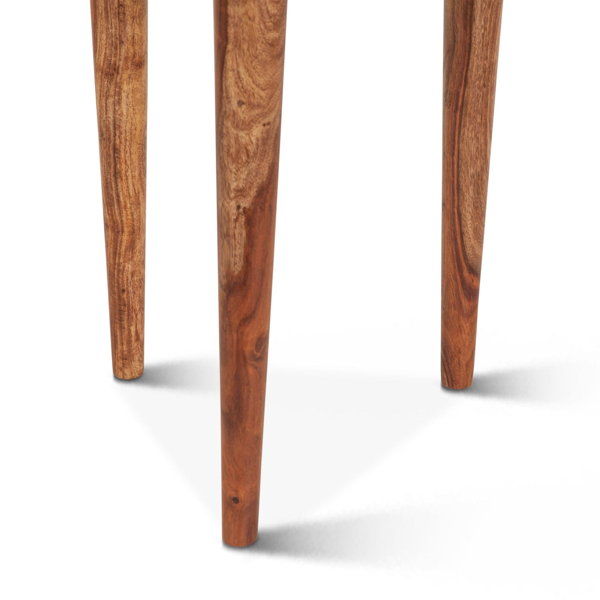 Salem 23" Side Table in Natural Sheesham Wood by Home Trends & Design at Eve Furniture