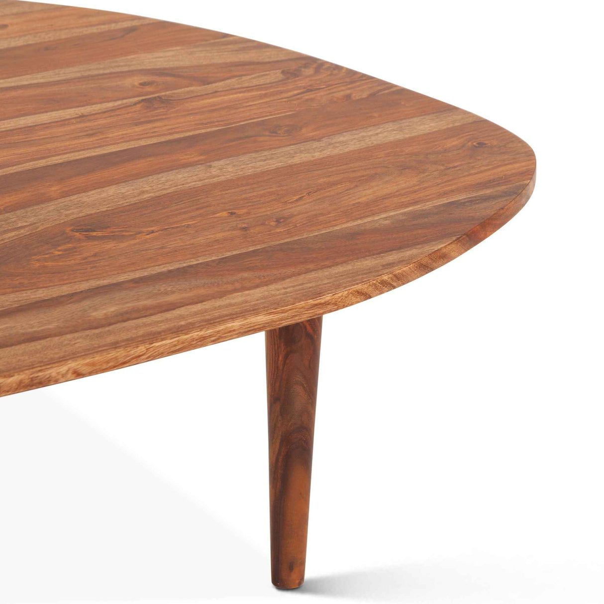Salem 37" Coffee Table in Natural Sheesham Wood by Home Trends & Design at Eve Furniture