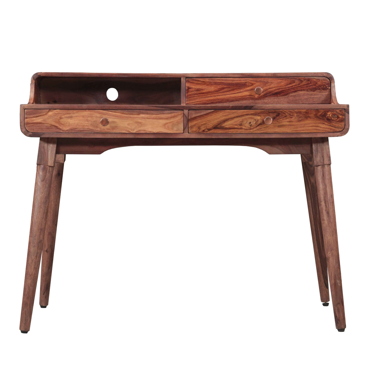 Salem Office Desk 45" in Natural Sheesham by Home Trends & Design at Eve Furniture