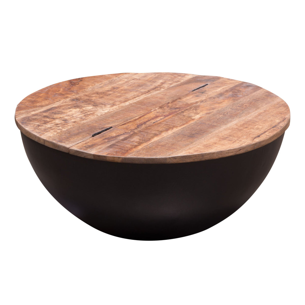 Salem Round Drum Coffee Table by Diamond Sofa at Eve Furniture