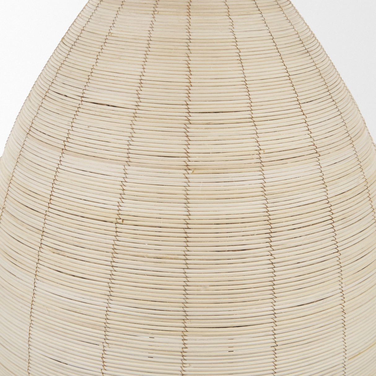 Saliha Cane w/ Brass Metal Pendant Light by Mercana at Eve Furniture