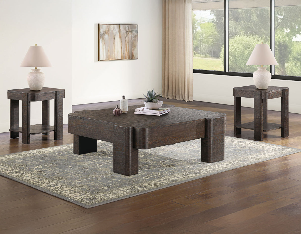 Salina Square 3-Piece Occasional Table Set