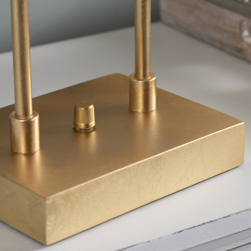 Salinas Gold Table Lamp (Set of 2) by Crestview at Eve Furniture