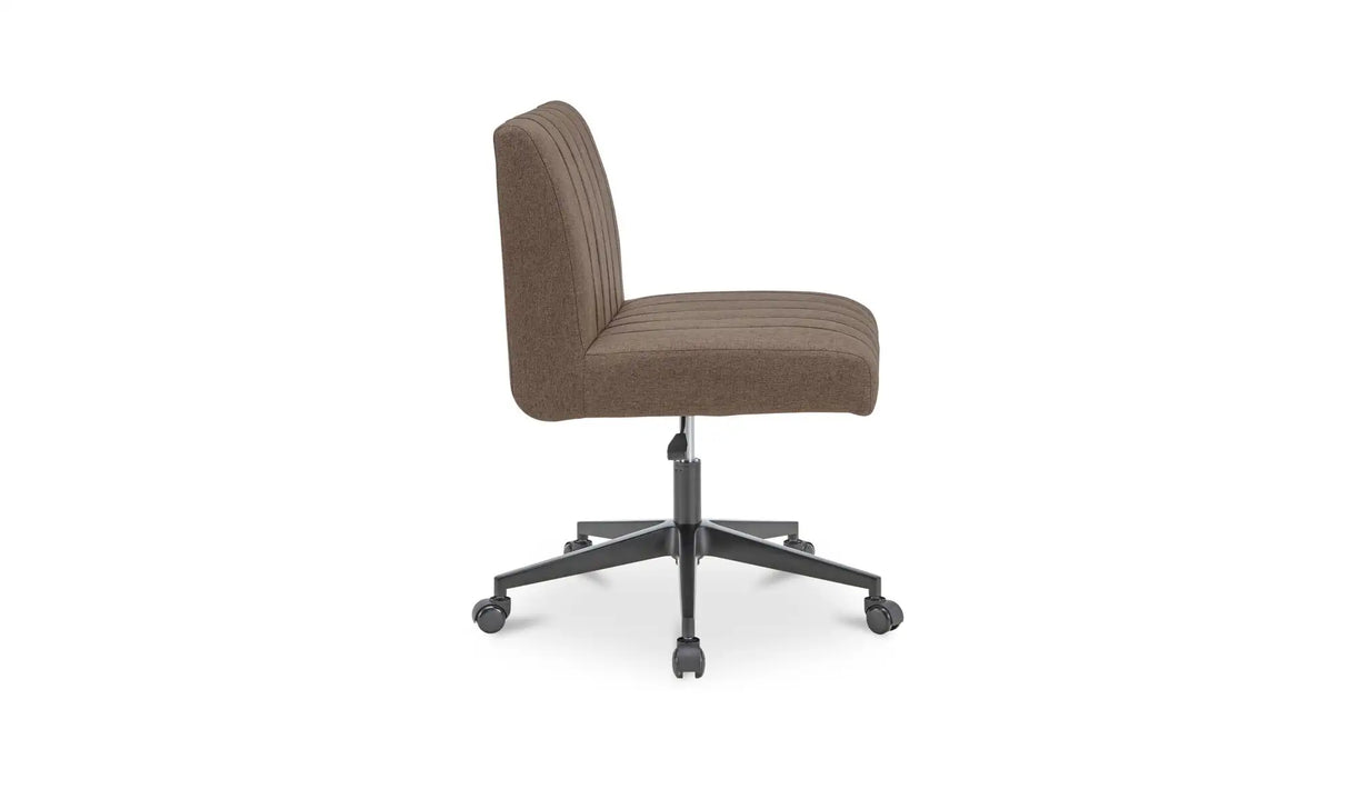Sally Office Chair Light Brown by Moe's Home at Eve Furniture