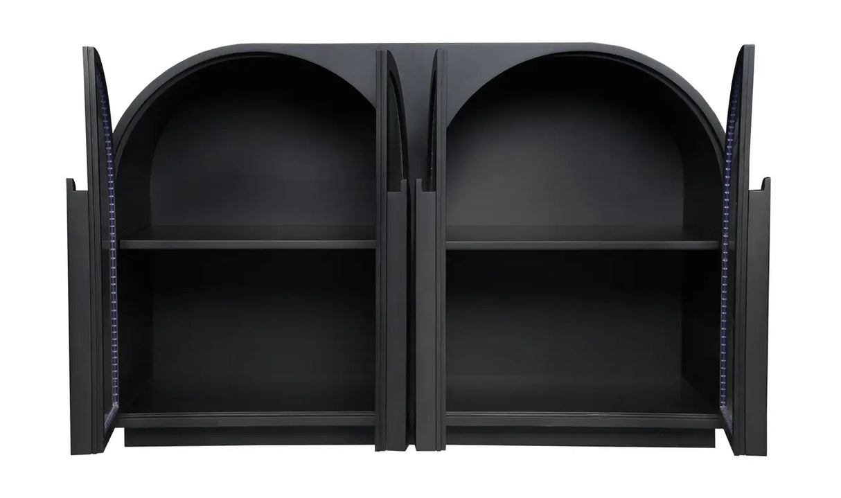 Salone Cabinet Black by Moe's Home at Eve Furniture