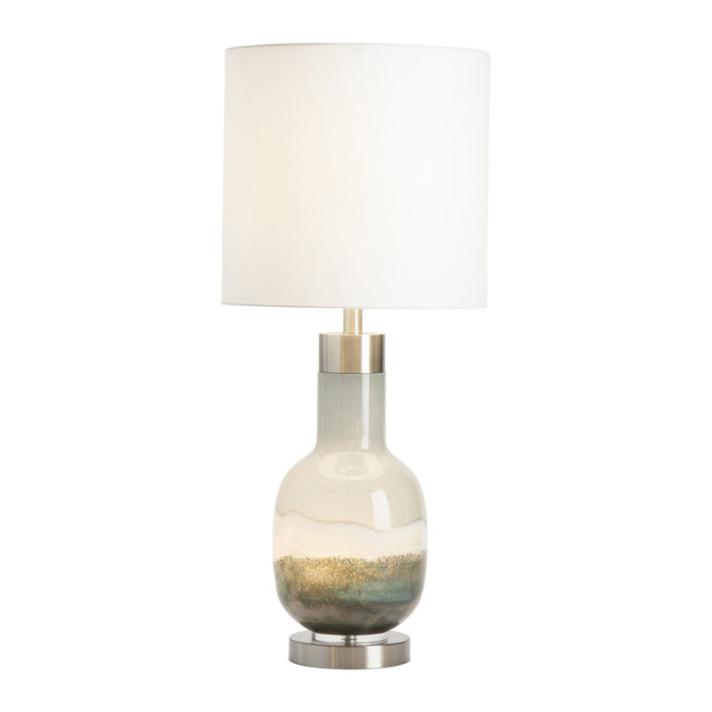 Saluti Grey Table Lamp by Crestview at Eve Furniture