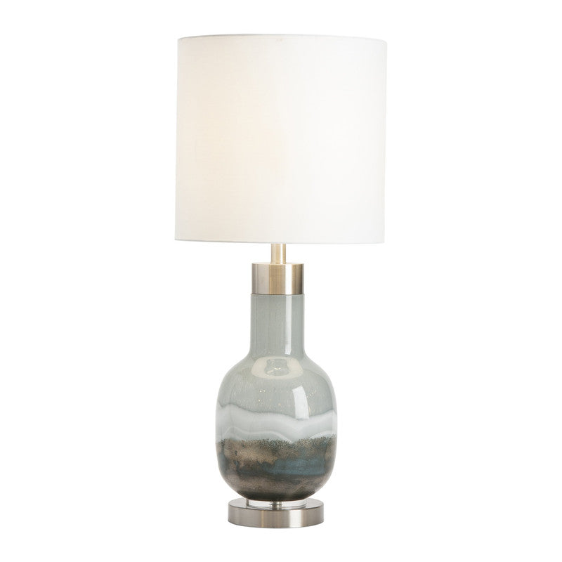 Saluti Grey Table Lamp by Crestview at Eve Furniture