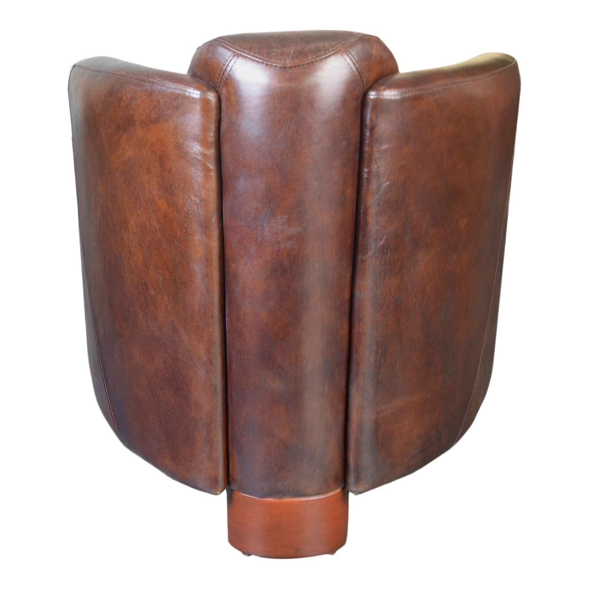 Salzburg Dark Brown Leather Club Chair