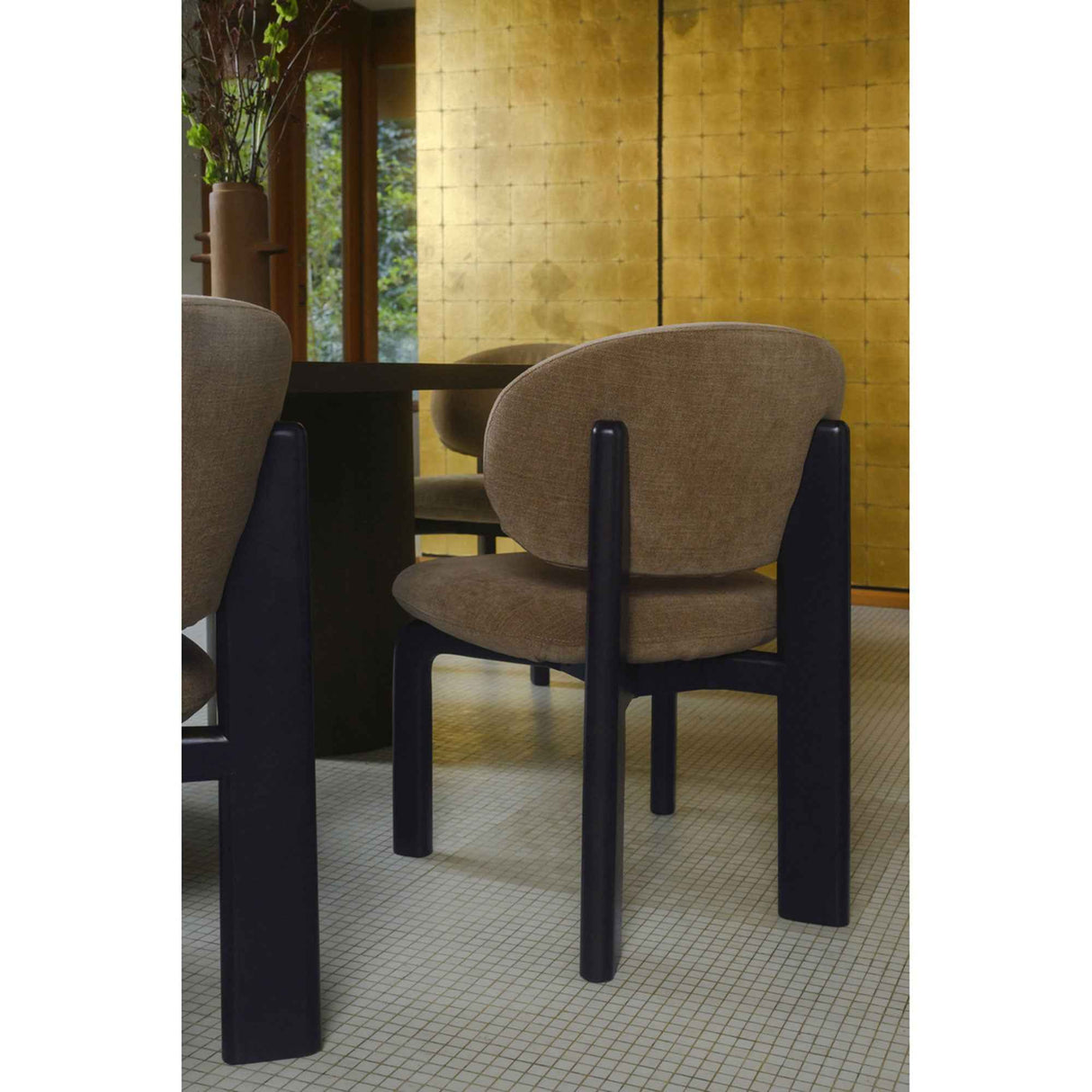 Sami Brown/Black Dining Chair (Set of 2) by Moe's Home at Eve Furniture