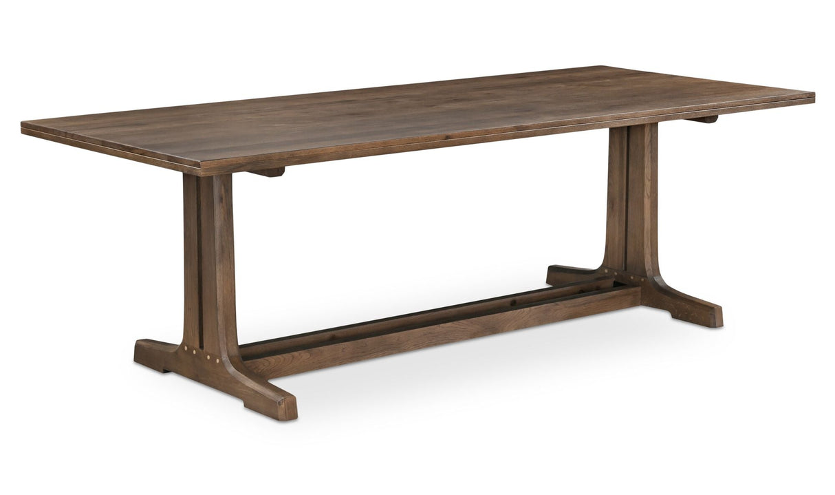 Samuel Dining Table Dark Brown by Moe's Home at Eve Furniture