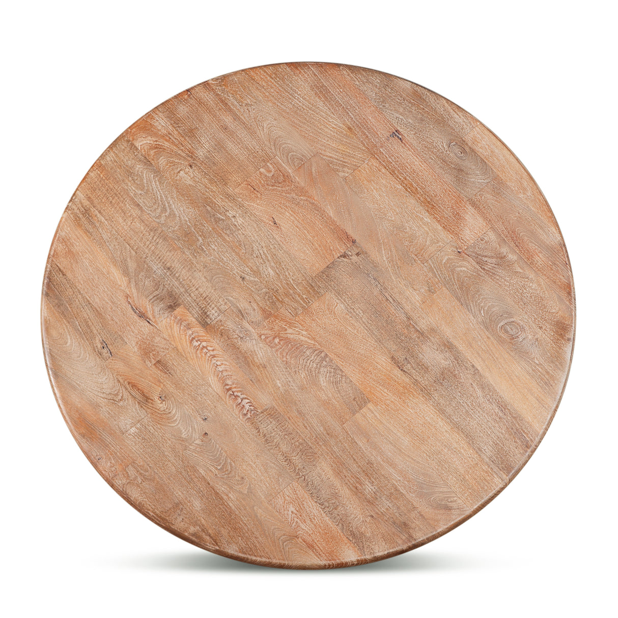 San Rafael 54" Round Dining Table in Antique Oak by Home Trends & Design at Eve Furniture