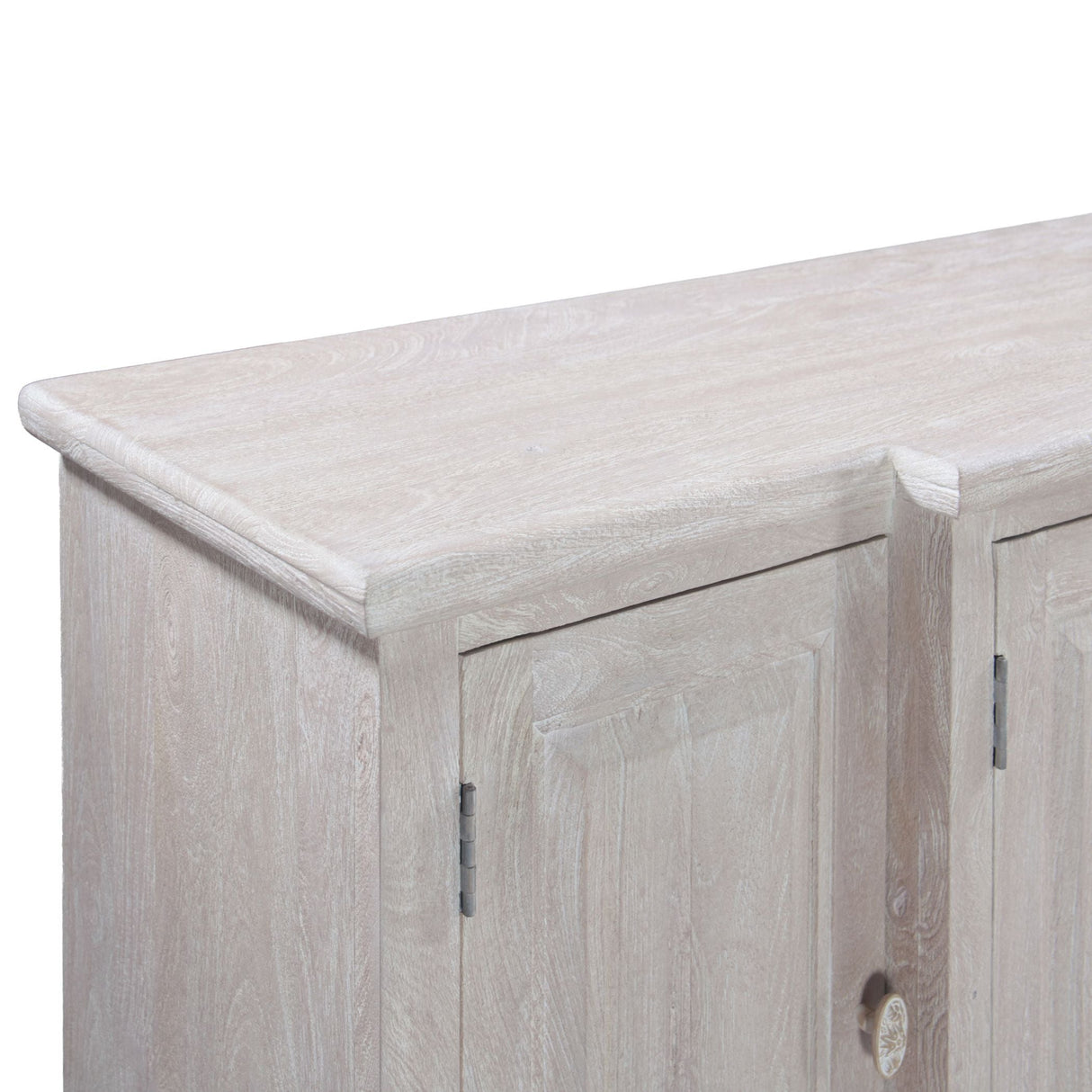 San Rafael 68" Breakfront Sideboard in Heirloom White by Home Trends & Design at Eve Furniture