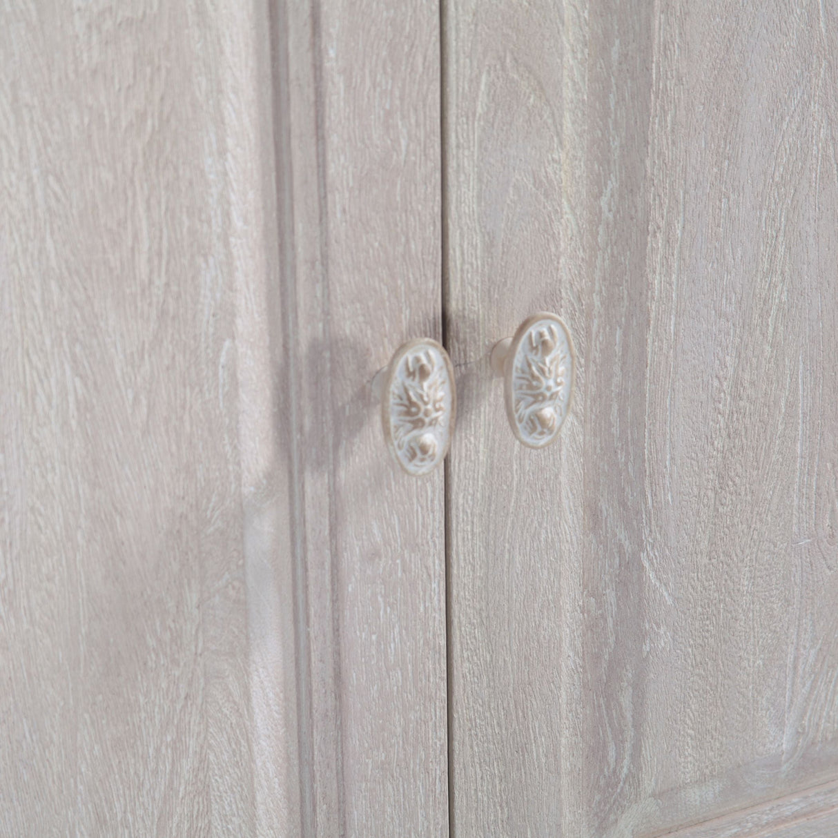 San Rafael 68" Breakfront Sideboard in Heirloom White by Home Trends & Design at Eve Furniture