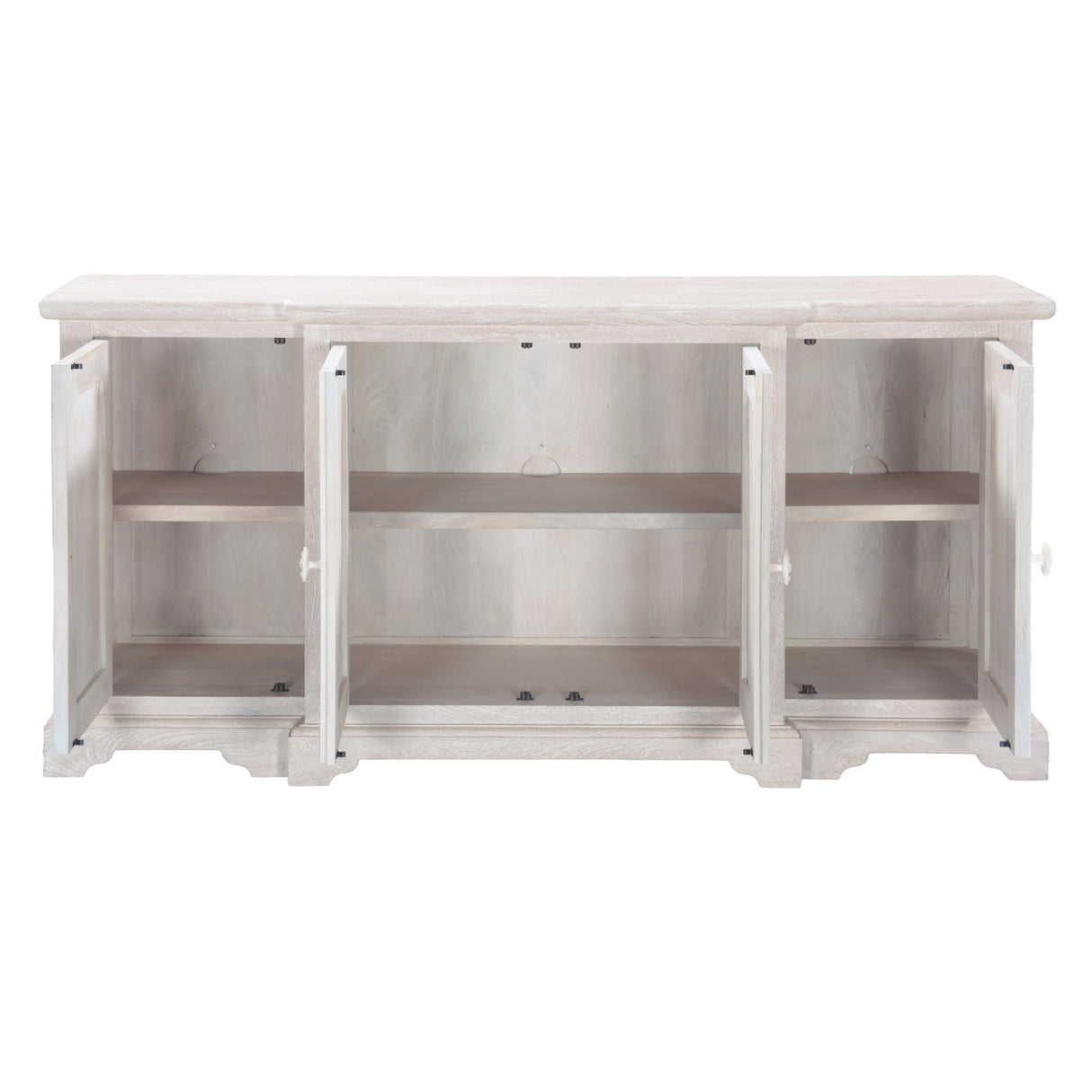San Rafael 68" Breakfront Sideboard in Heirloom White by Home Trends & Design at Eve Furniture