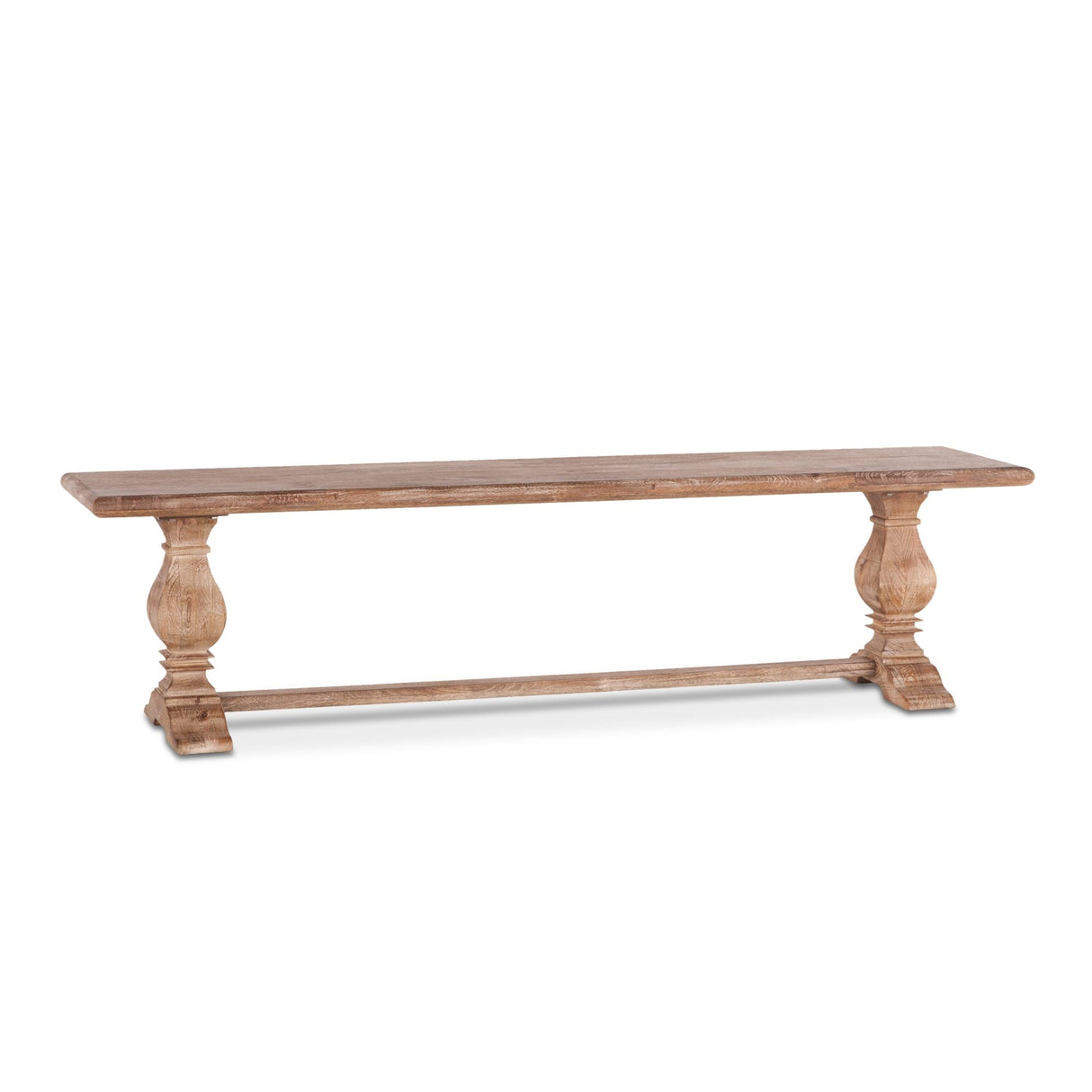 San Rafael 72" Bench in Antique Oak by Home Trends & Design at Eve Furniture