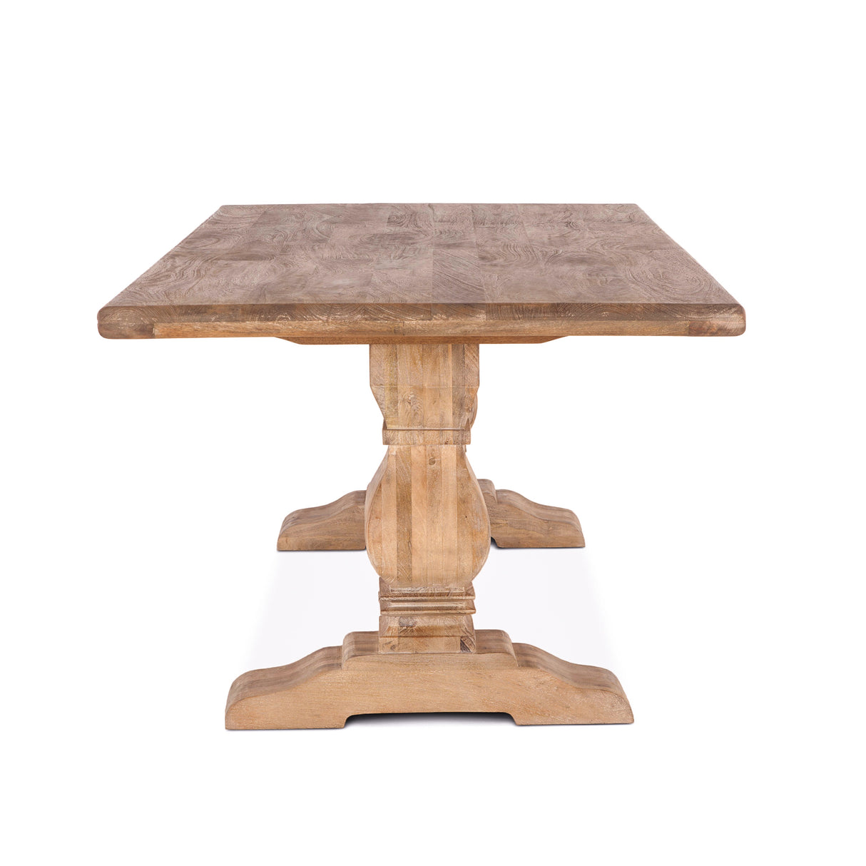 San Rafael 72" Dining Table in Antique Oak by Home Trends & Design at Eve Furniture