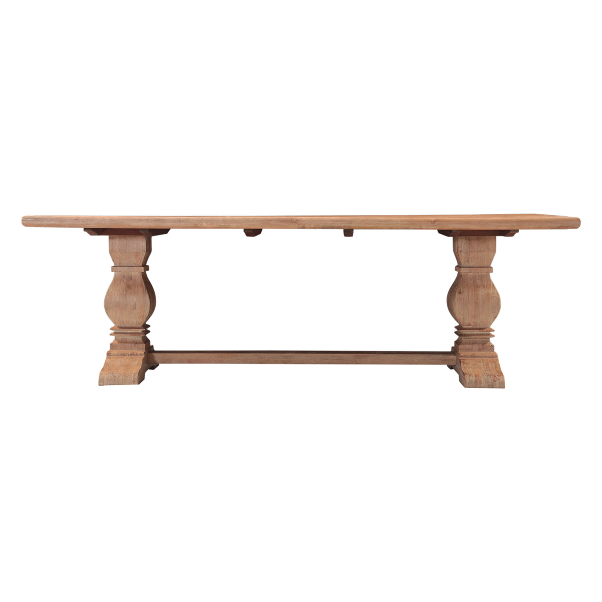 San Rafael 94" Dining Table in Antique Oak by Home Trends & Design at Eve Furniture