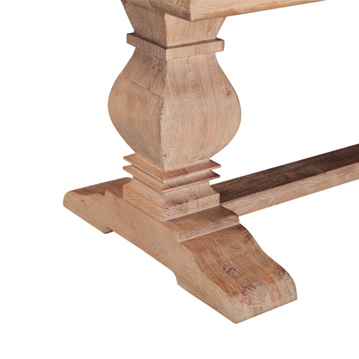 San Rafael 94" Dining Table in Antique Oak by Home Trends & Design at Eve Furniture