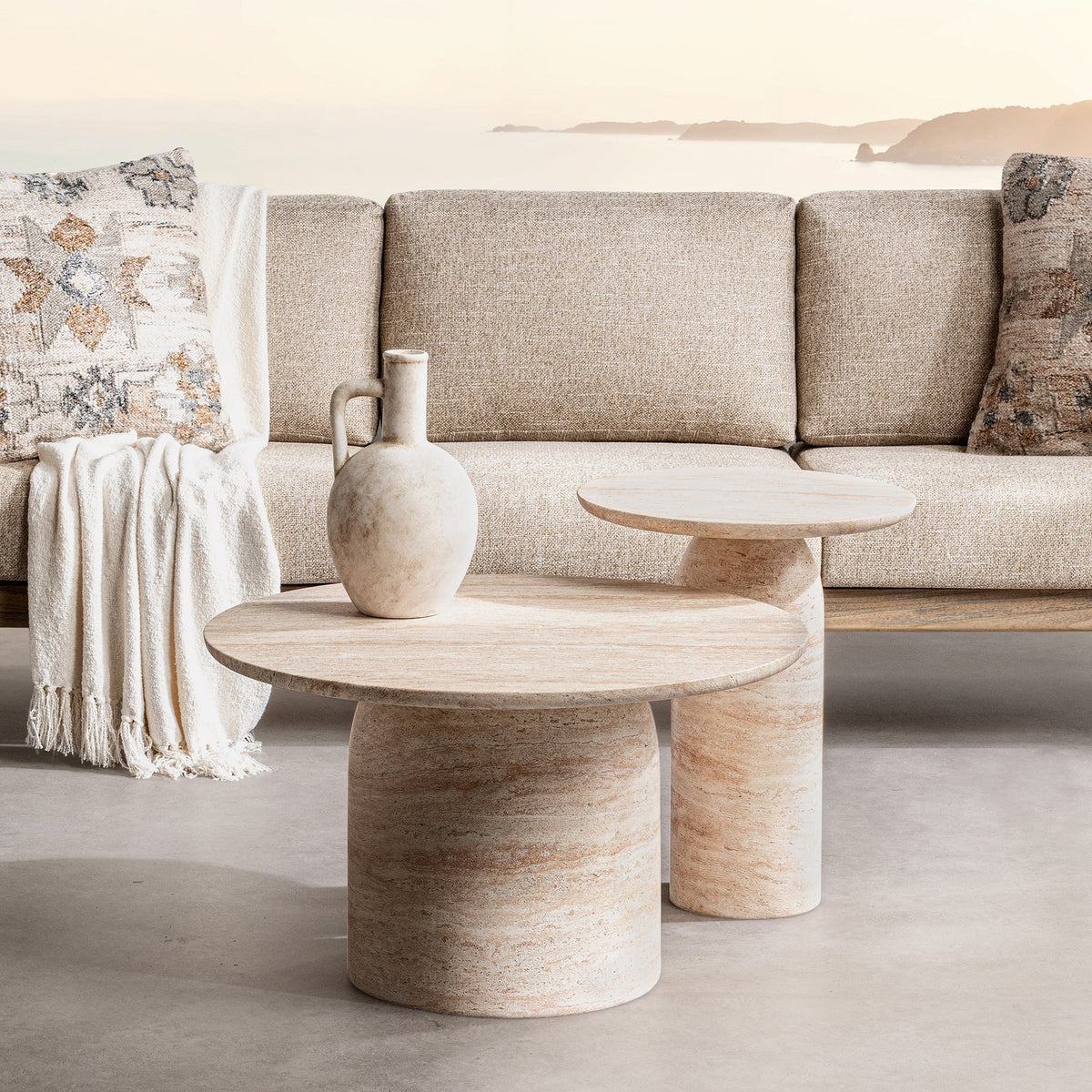Sana Outdoor End Table by Classic Home at Eve Furniture