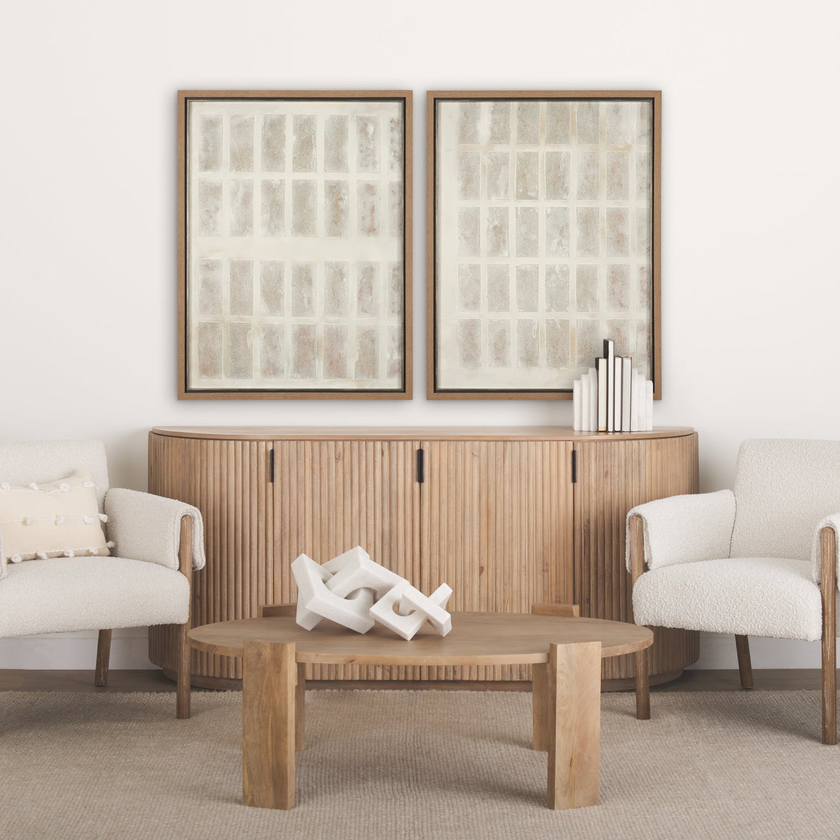 Sand & Structure I by Studio M a handmade Original Framed Artwork by Mercana at Eve Furniture