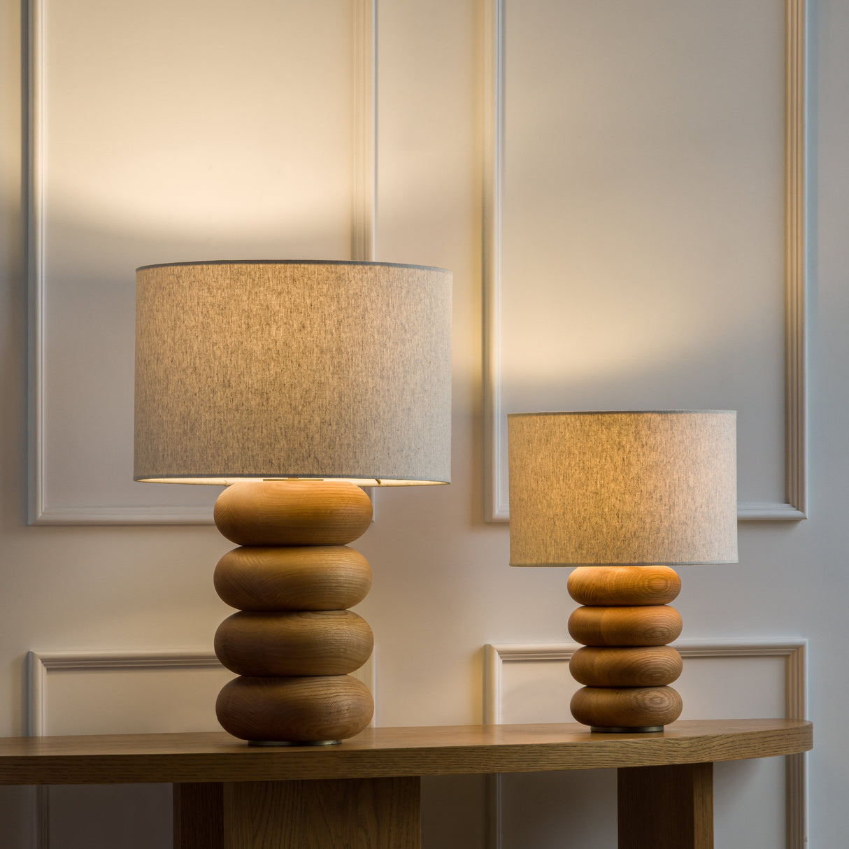 Sandia Oak Wood Table Lamp by Co.House Designs at Eve Furniture