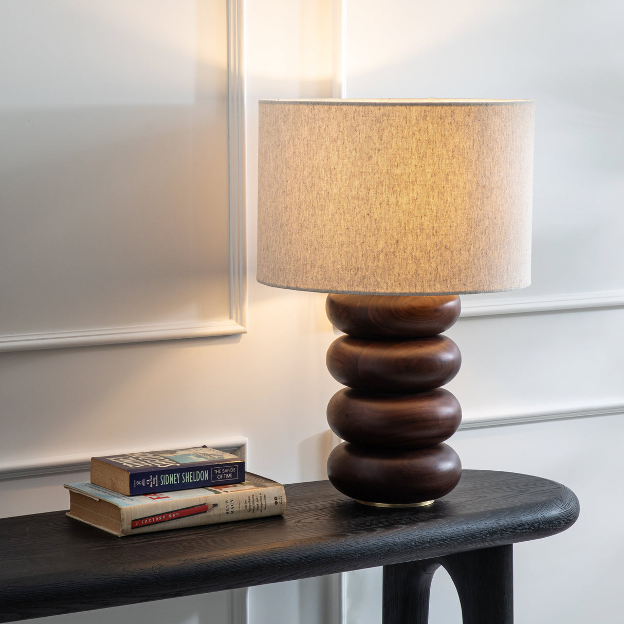 Sandia Oak Wood Table Lamp by Co.House Designs at Eve Furniture